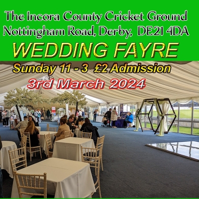 A Marquee Wedding Fayre at the Incora Derbyshire County Cricket Ground