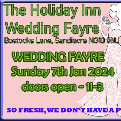 Holiday Inn at Derby/Nottingham Wedding Fayre