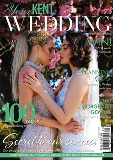 Cover of Your Kent Wedding, January/February 2022 issue