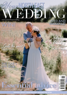 Cover of the November/December 2022 issue of Your North East Wedding magazine