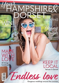 Cover of the November/December 2023 issue of Your Hampshire & Dorset Wedding magazine