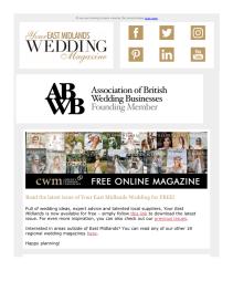 Your East Midlands Wedding magazine - October 2022 newsletter