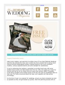 Your East Midlands Wedding magazine - September 2023 newsletter
