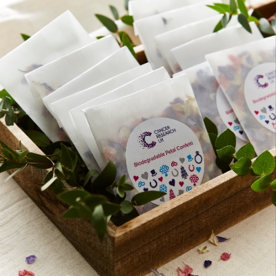 New wedding favours collection from Cancer Research
