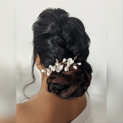 Wedding beauty expert shares top advice on hairstyles