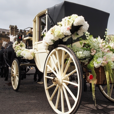 Check out wedding transport inspiration in the East Midlands