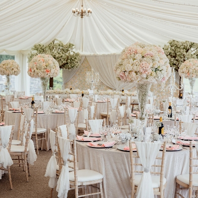 Osmaston Park offers the perfect setting for spring weddings