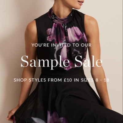Fashion News: Phase Eight host Sample Sale on the 22nd and 23rd of February