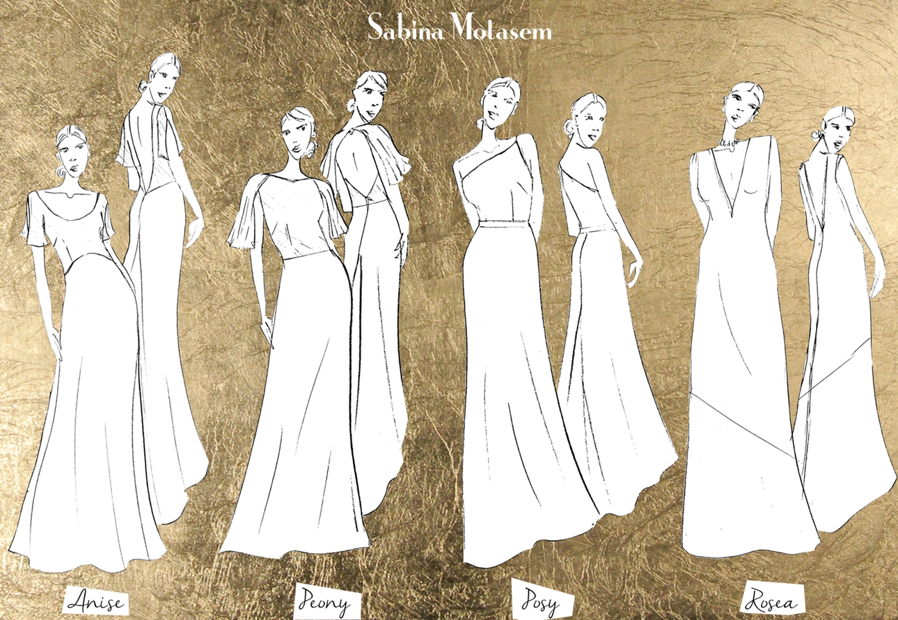 Bridal designer Sabina Motasem introduces sustainable collection: Image 1