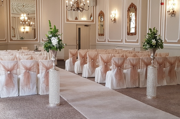 Check out this stunning ceremony room