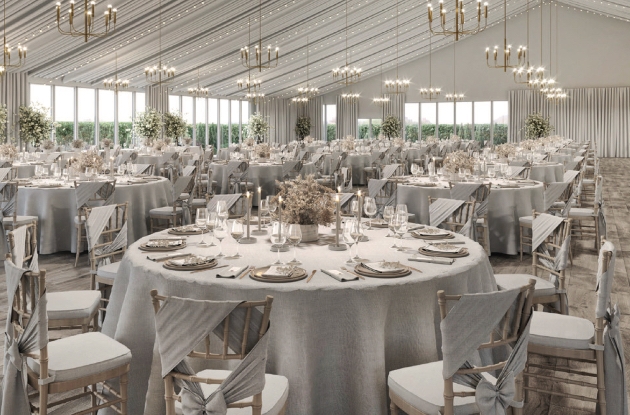 Rutland Water's new wedding pavilion wedding space