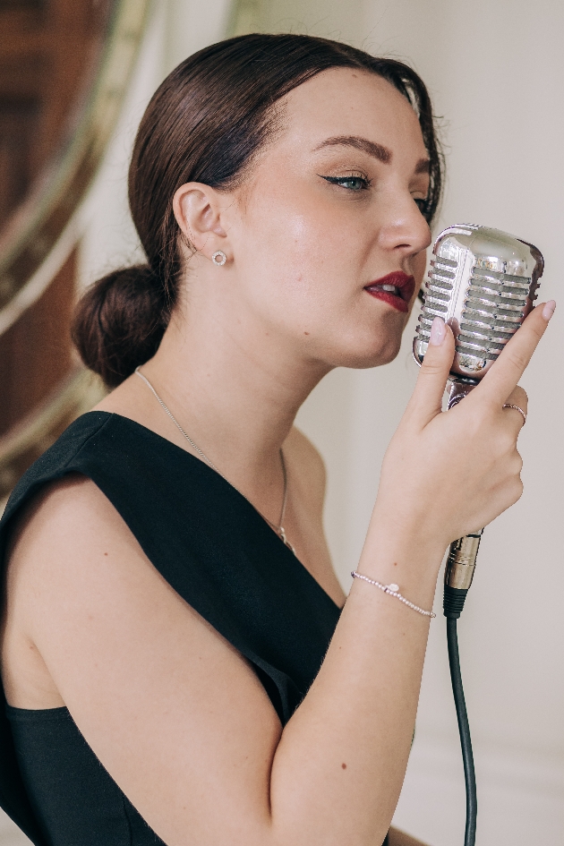 Emily-Rose performing for wedding